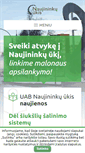 Mobile Screenshot of naujininku-ukis.lt